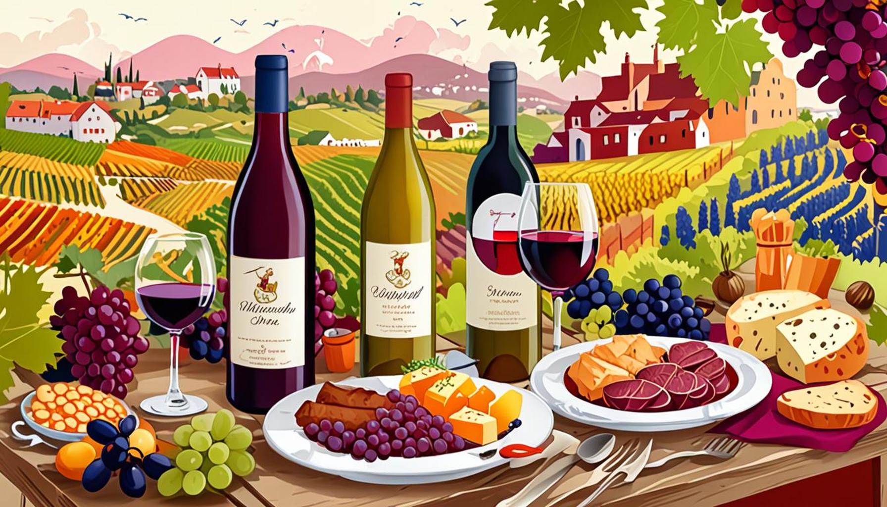 Wine and Gastronomy Routes: Discovering Wine Regions and Their Typical Dishes
