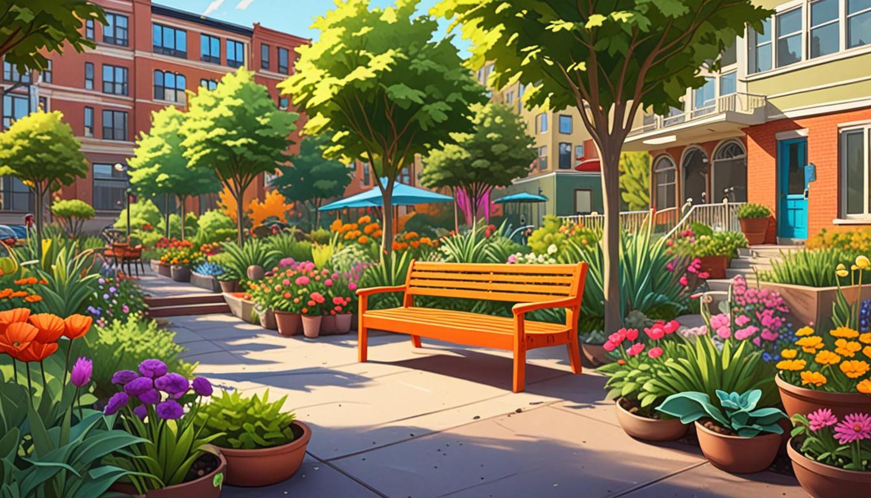 Urban Gardens and Parks: Relaxation Spaces in American Cities