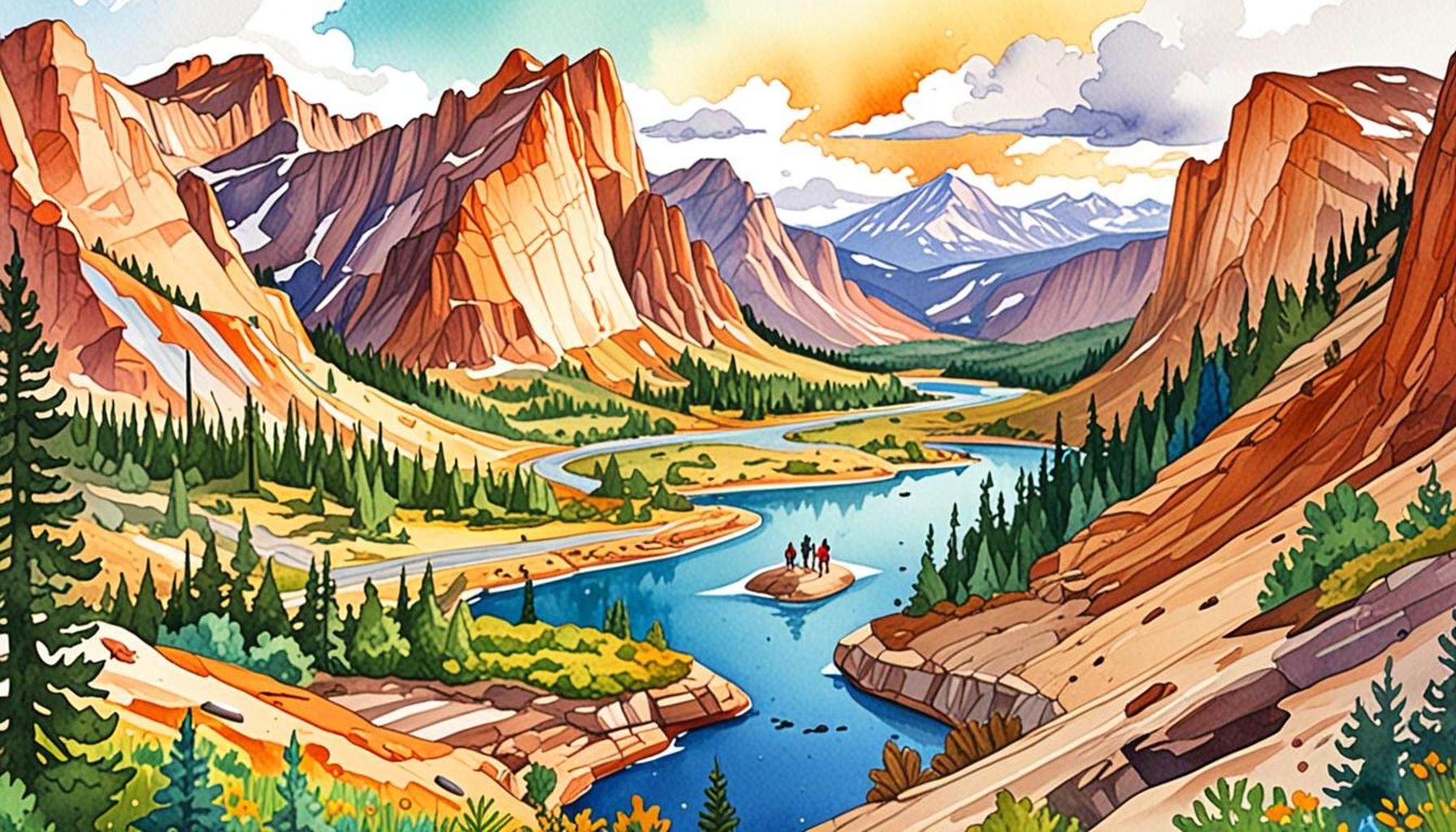 Exploring Adventure Routes: Epic Hikes in the National Parks of the USA