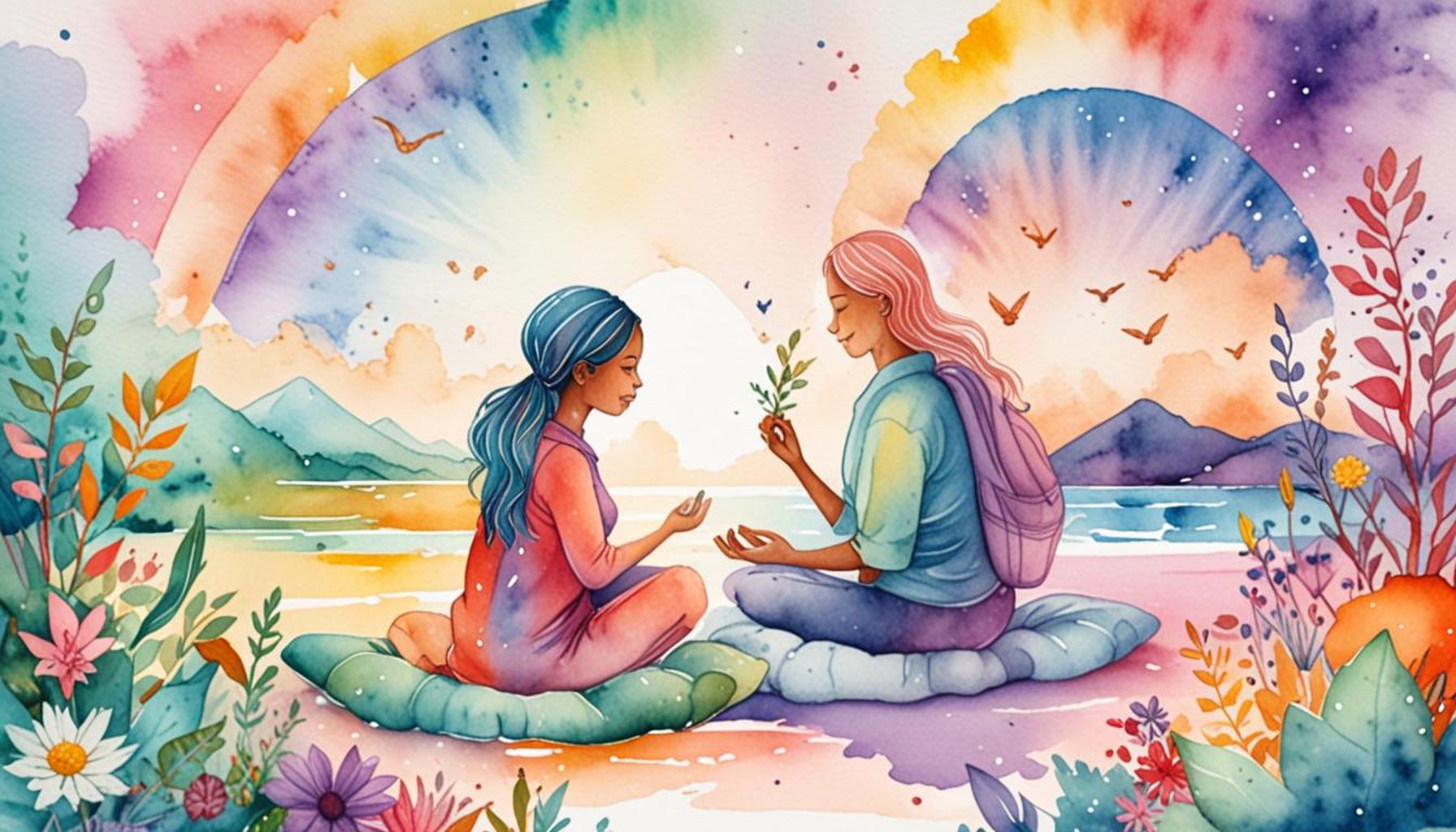 The Integration of Mindfulness Practice into Daily Positive Affirmations