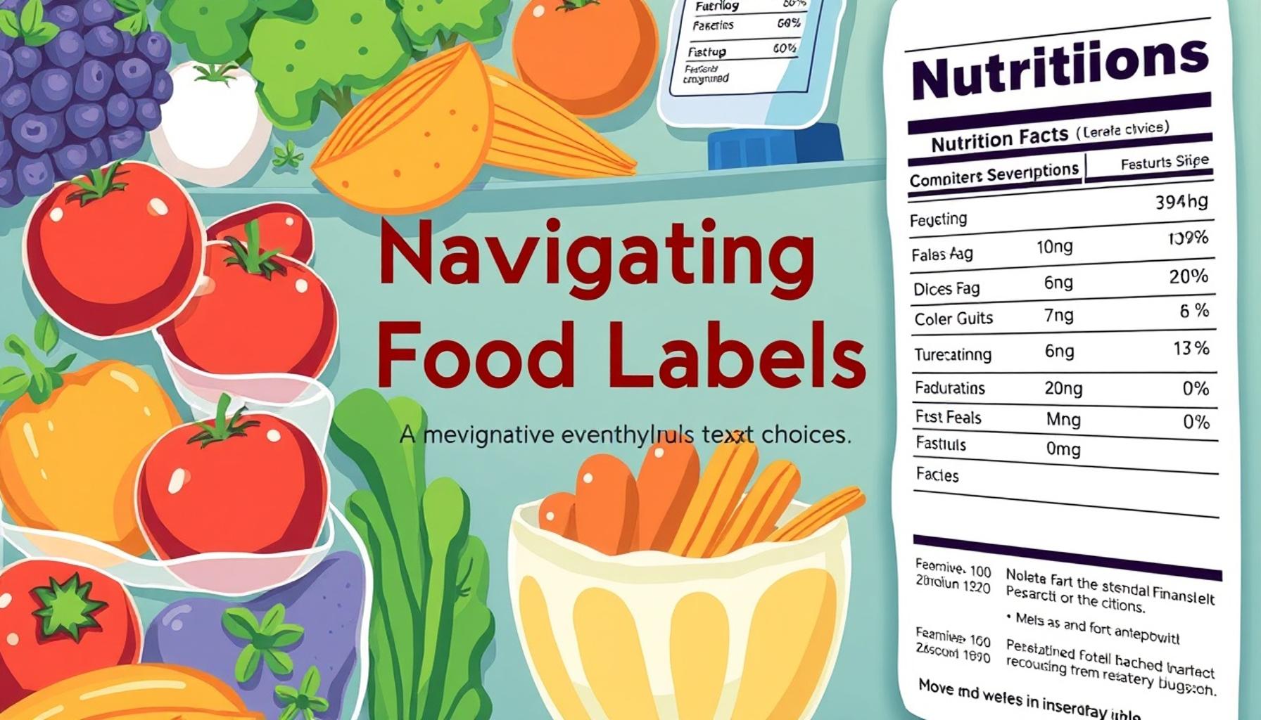 Navigating Food Labels: Understanding Nutrition Facts for Better Choices