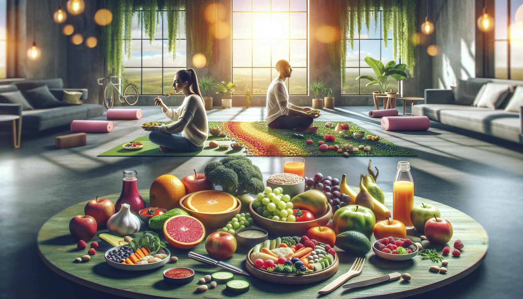 The influence of healthy eating on stress reduction and promotion of emotional balance
